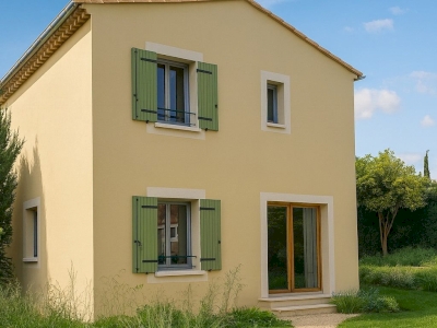 Vue extérieure Construction d’une charmante maison aux Valayans