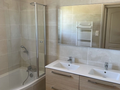 Transformation d'une salle de bain à Malemort du Comtat